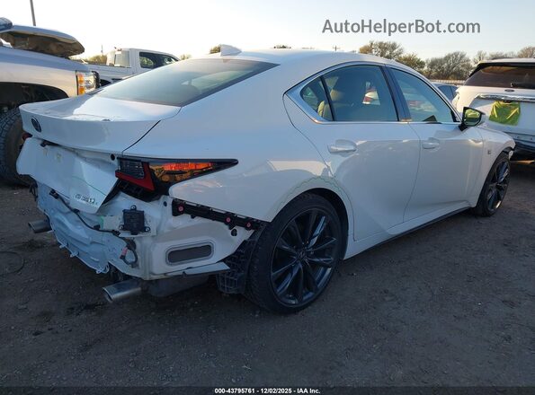JTHGZ1B28N5053675 2022 LEXUS IS 350 White Trasero derecho