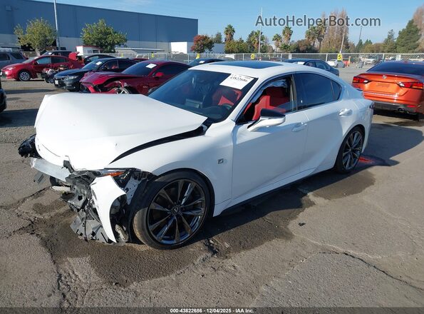 JTHGZ1B28P5068311 2023 LEXUS IS 350 White Przód lewy