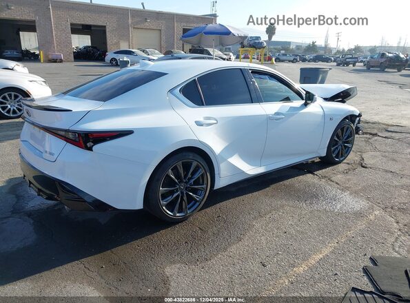 JTHGZ1B28P5068311 2023 LEXUS IS 350 White Tył prawy