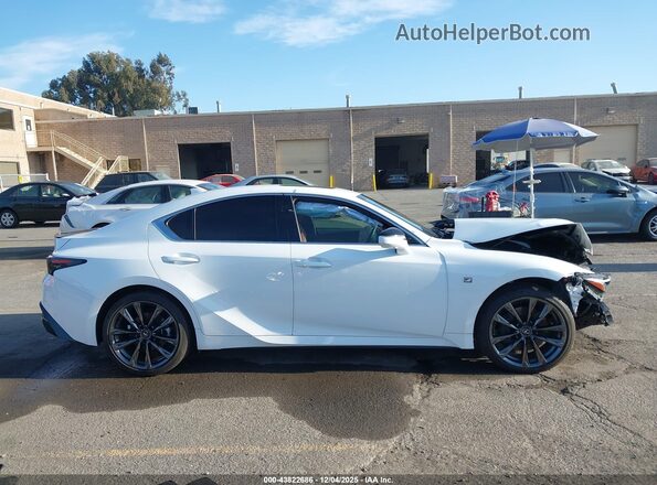 JTHGZ1B28P5068311 2023 LEXUS IS 350 White Widok wnętrza 360 stopni