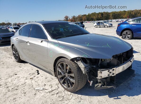 JTHGZ1B29M5040626 2021 LEXUS IS Silver Przód prawy