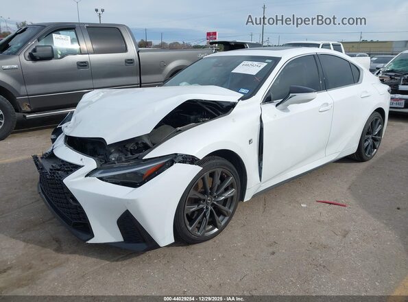 JTHGZ1B2XP5066852 2023 LEXUS IS 350 Белый Передняя левая четверть