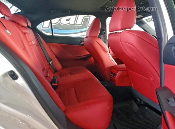 JTHGZ1B2XR5078423 2024 LEXUS IS White Widok tylnych siedzeń
