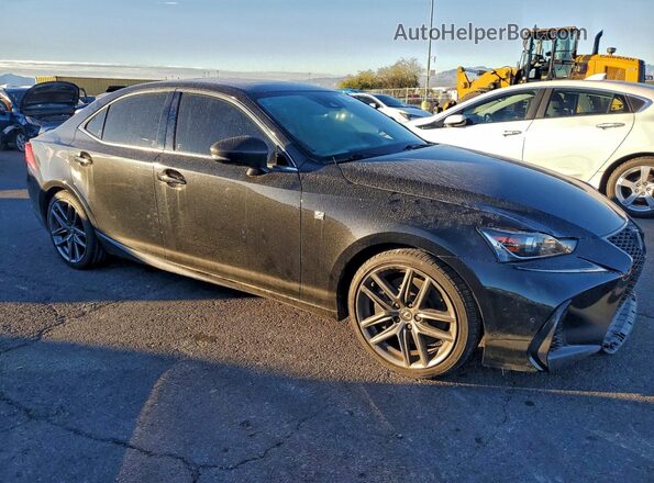 JTHGZ1E22L5017392 2020 LEXUS IS Black Delantero derecho