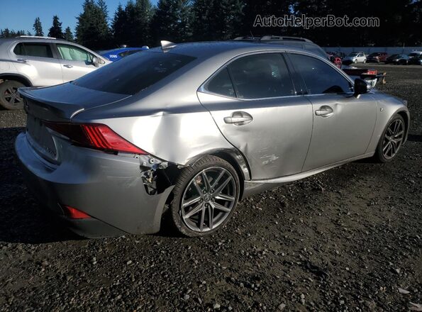 JTHGZ1E23L5017756 2020 LEXUS IS Silver Rear right