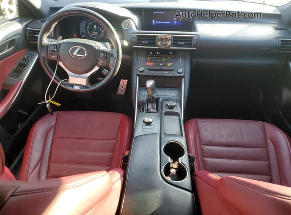 JTHGZ1E23L5017756 2020 LEXUS IS Silver Dashboard view