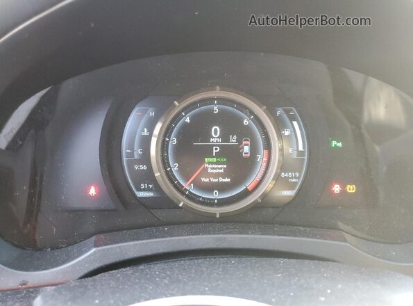 JTHGZ1E23L5017756 2020 LEXUS IS Silver Instrument cluster view