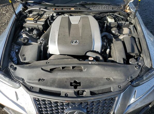 JTHGZ1E23L5017756 2020 LEXUS IS Silver Rear interior view