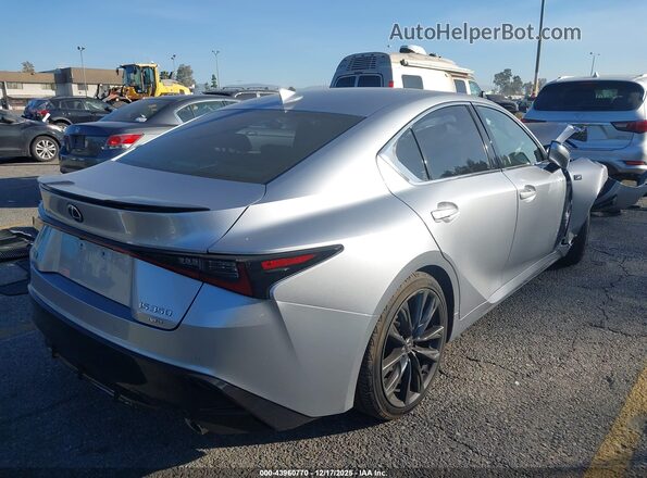 JTHGZ1E23M5021033 2021 LEXUS IS 350 Серебряный Задняя правая четверть