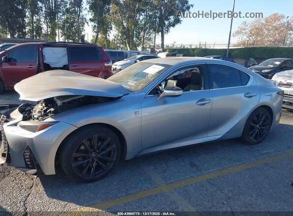 JTHGZ1E23M5021033 2021 LEXUS IS 350 Серебряный Вид задней части салона