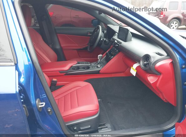 JTHGZ1E23S5039724 2025 LEXUS IS 350 Blue Vista interior delantera