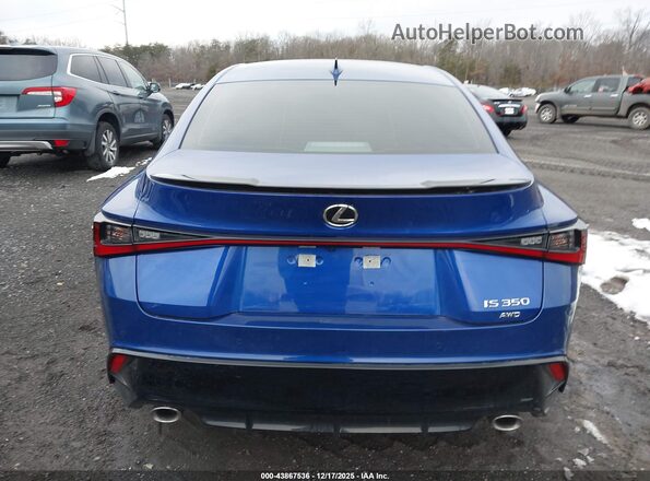 JTHGZ1E23S5039724 2025 LEXUS IS 350 Blue 