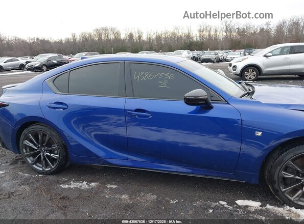 JTHGZ1E23S5039724 2025 LEXUS IS 350 Blue Vista interior trasera