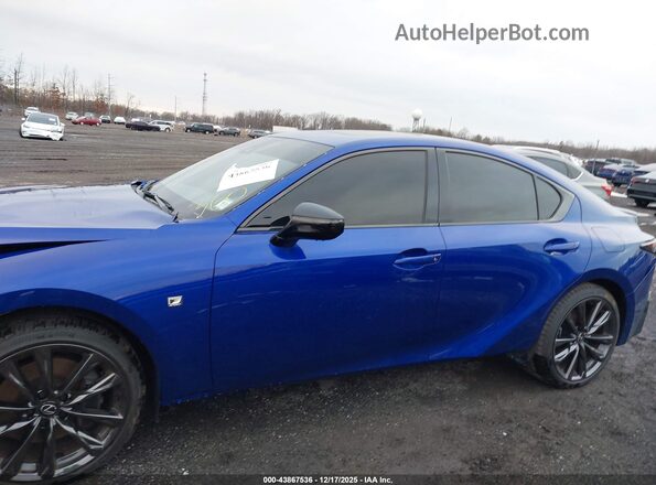 JTHGZ1E23S5039724 2025 LEXUS IS 350 Blue Vista interior de 360 grados