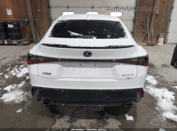 JTHGZ1E24M5019615 2021 LEXUS IS 350 White 