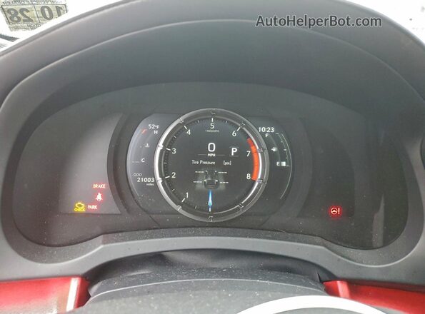 JTHGZ1E27P5032072 2023 LEXUS IS Серебряный Вид щитка приборов