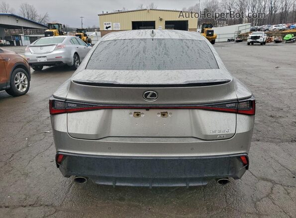 JTHGZ1E27P5032072 2023 LEXUS IS Серебряный Вид сзади