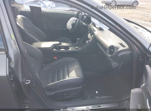 JTHGZ1E27S5040102 2025 LEXUS IS 350 Gray Widok wnętrza z przodu