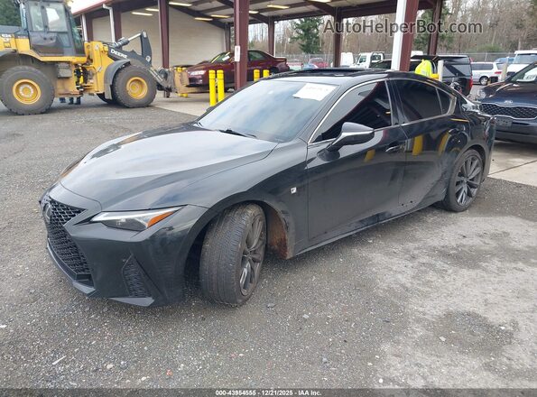 JTHGZ1E28N5023653 2022 LEXUS IS 350 Black Front left