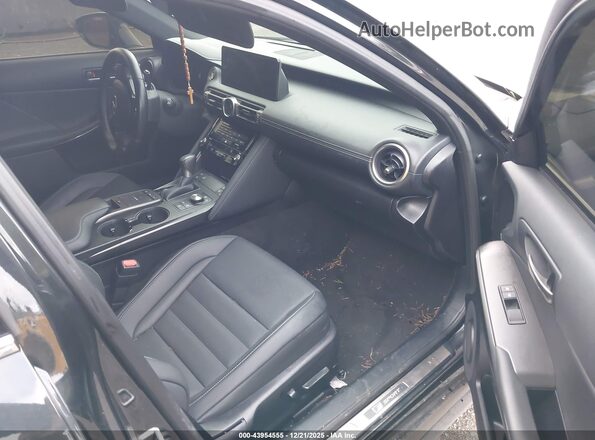 JTHGZ1E28N5023653 2022 LEXUS IS 350 Black Front interior view