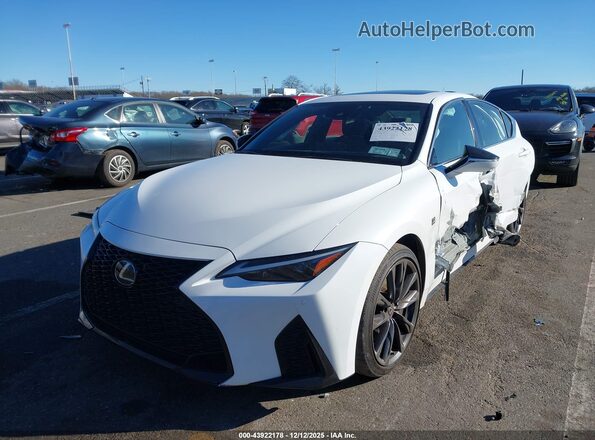 JTHGZ1E28P5028581 2023 LEXUS IS 350 White Передня ліва чверть