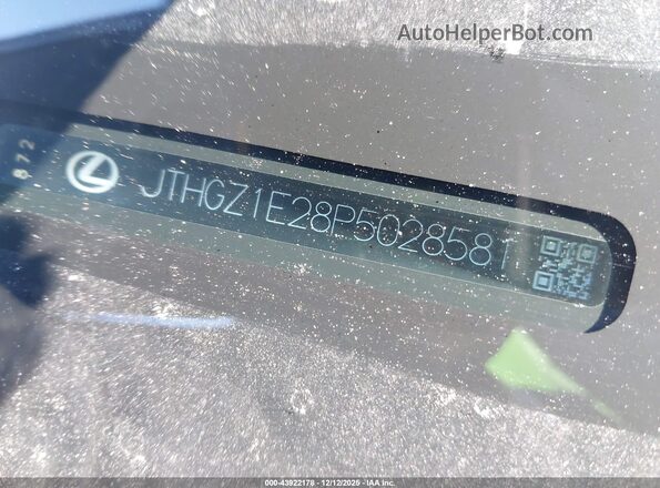 JTHGZ1E28P5028581 2023 LEXUS IS 350 White Вид підкапотного простору