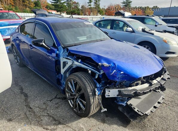 JTHGZ1E29S5039789 2025 LEXUS IS Blue წინა მარჯვენა