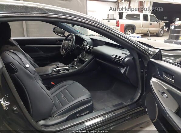 JTHGZ5BC0N5026504 2022 LEXUS RC 350 Black Вид салону спереду
