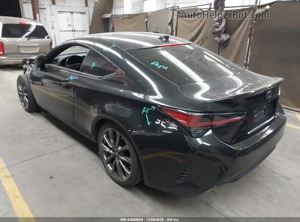 JTHGZ5BC0N5026504 2022 LEXUS RC 350 Black Задня ліва чверть