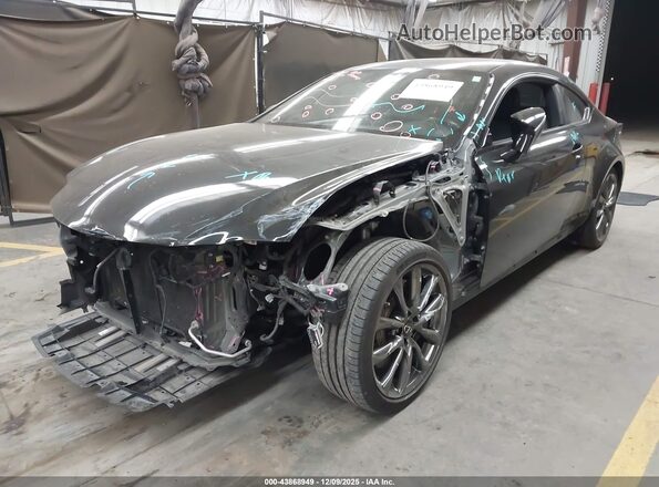 JTHGZ5BC0N5026504 2022 LEXUS RC 350 Black Передня ліва чверть