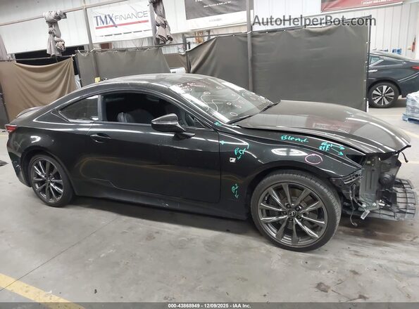 JTHGZ5BC0N5026504 2022 LEXUS RC 350 Black Панорамний вид салону 360°