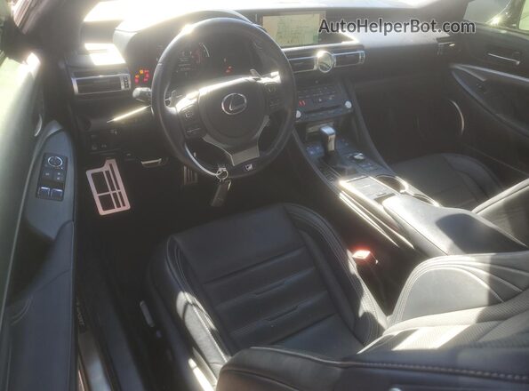 JTHGZ5BC9M5024281 2021 LEXUS RC Gray Առջևի վահանակի տեսք