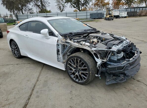 JTHHA5BC0G5000922 2016 LEXUS RC Белый Передняя правая четверть