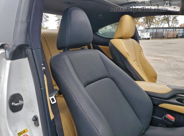 JTHHA5BC0G5000922 2016 LEXUS RC Белый Вид задних сидений