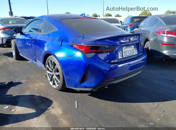 JTHHA5BC0K5009984 2019 LEXUS RC 300 Blue 
