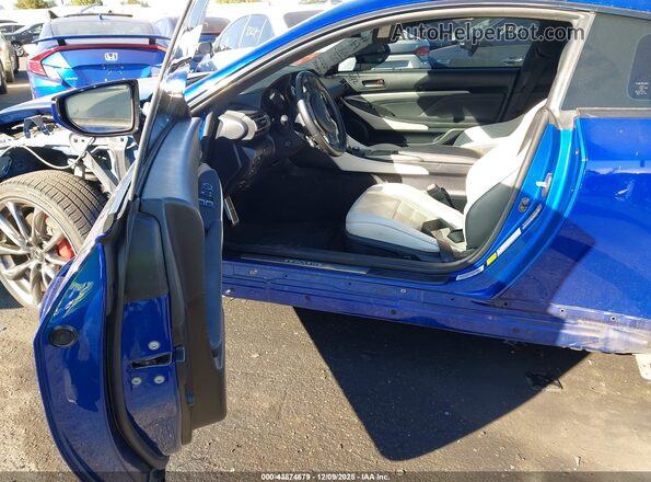 JTHHA5BC0K5009984 2019 LEXUS RC 300 Blue Вид салону спереду