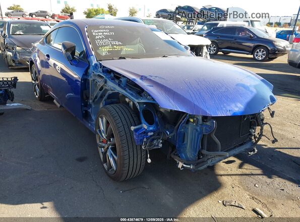 JTHHA5BC0K5009984 2019 LEXUS RC 300 Blue Панорамний вид салону 360°