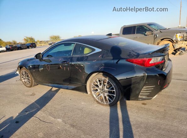 JTHHA5BC1G5003134 2016 LEXUS RC Black Rear left