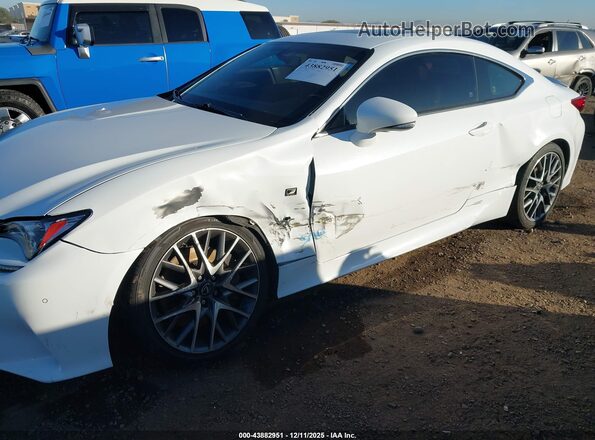 JTHHA5BC2H5005914 2017 LEXUS RC 200T White Դիմացի տեսք