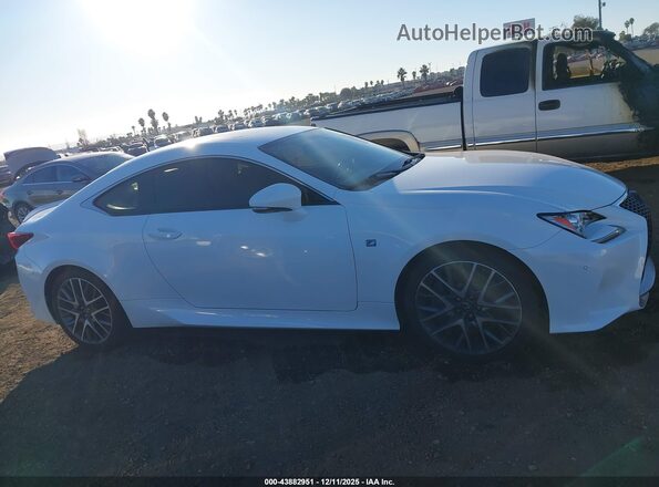 JTHHA5BC2H5005914 2017 LEXUS RC 200T White Սալոնի հետևի տեսք