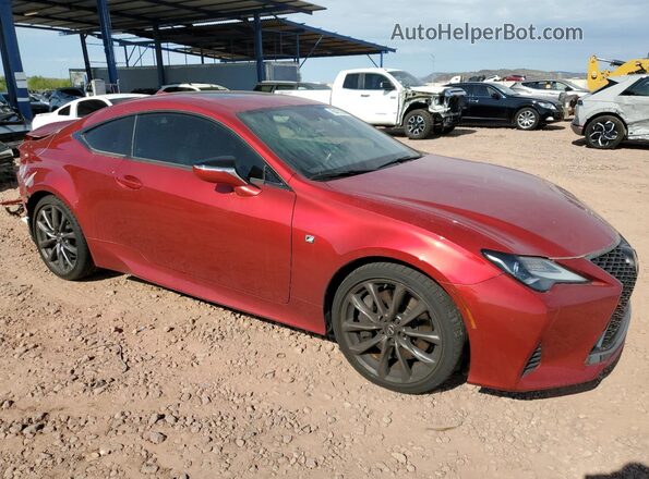JTHHA5BC2K5008917 2019 LEXUS RC Red Передня права чверть