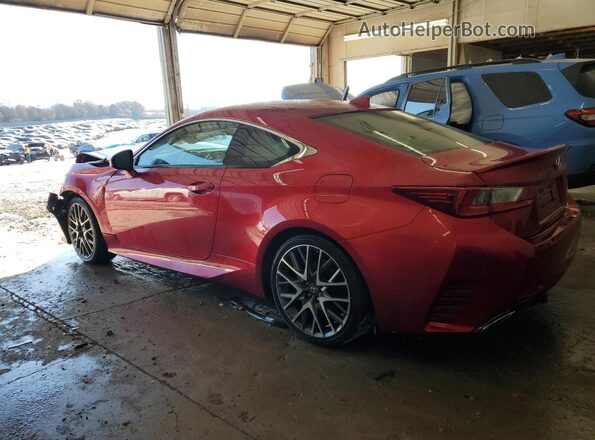 JTHHA5BC3H5006392 2017 LEXUS RC Red 