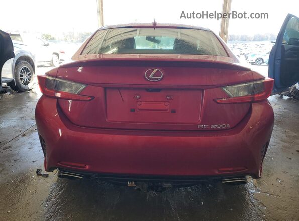 JTHHA5BC3H5006392 2017 LEXUS RC Red 