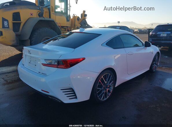 JTHHA5BC4H5006661 2017 LEXUS RC 200T White Tył prawy