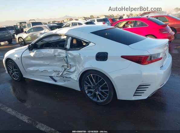JTHHA5BC4H5006661 2017 LEXUS RC 200T White Widok z przodu