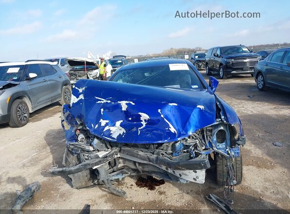 JTHHA5BC7G5002196 2016 LEXUS RC 200T Blue Vista del cuadro de instrumentos