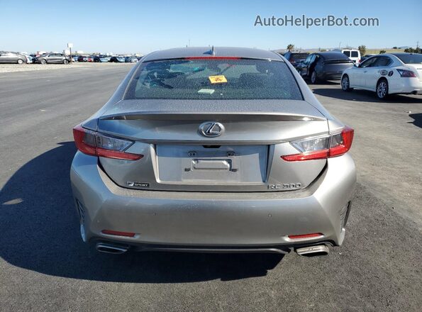 JTHHA5BC7J5008197 2018 LEXUS RC Silver Vista trasera