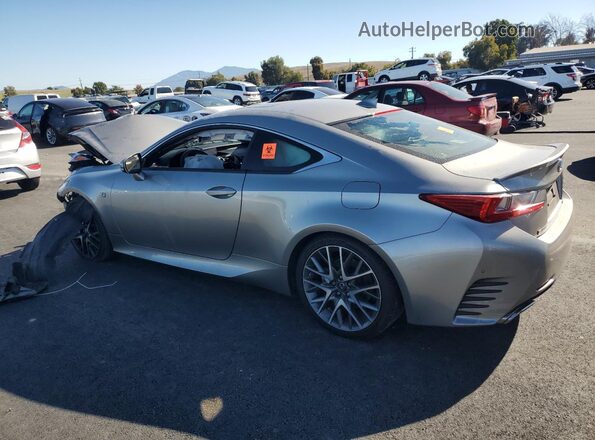 JTHHA5BC7J5008197 2018 LEXUS RC Silver Trasero izquierdo