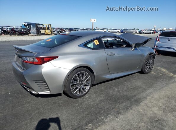 JTHHA5BC7J5008197 2018 LEXUS RC Silver Trasero derecho
