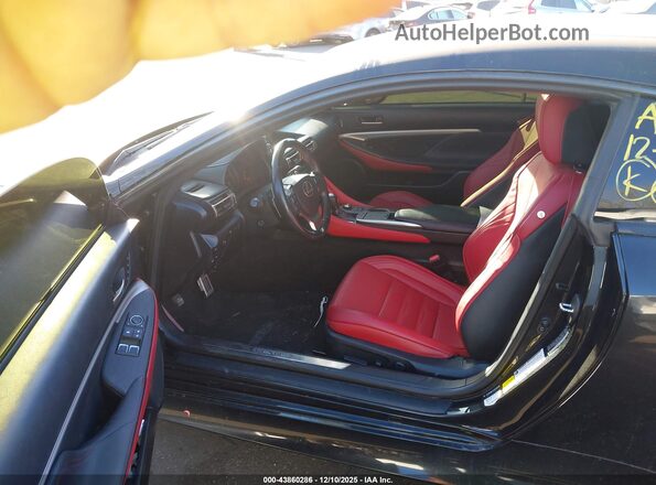 JTHHA5BC8K5010400 2019 LEXUS RC 300 Black Front interior view